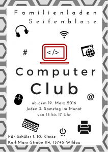 Computer Club Poster